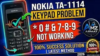 Nokia TA-1114 Keypad Problem Solution | * 0 # & 7-8-9 Not Working Fix