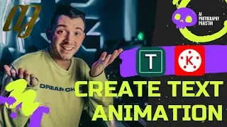 How To Create Text Animation in kinemaster | Text Animation | Aj photography pakistan