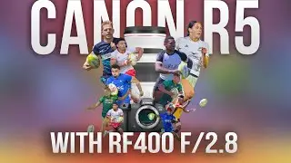 Canon R5 and RF400mm Sports Photography Visual Review with Metadata