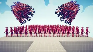 JESTER ARMY vs EVERY DUO GODS - Totally Accurate Battle Simulator TABS
