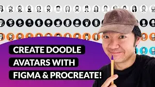 Doodle Avatars! Create avatars with Figma and Procreate