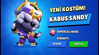 kabus sandy kostümünü aldım 💖✨ brawl stars yeni sezon