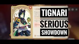 Tighnari Serious Showdown Genshin TCG