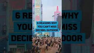 Six reasons to visit Decibel outdoor 2024 ⚡️ #decibeloutdoor