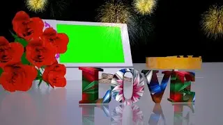 Wedding Green Screen Effects 180/ love green screen photo frame video