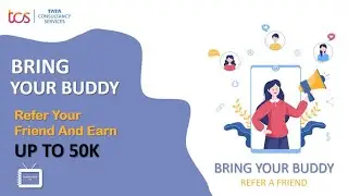 TCS Bring Your Buddy | How to Refer Friend in TCS and Earn Reward | TCS Referral Bonus 