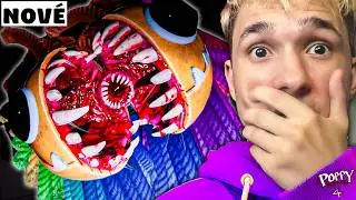 NOVÉ MONSTRUM VYPADÁ FAKT DĚSIVĚ!😫 (Poppy Playtime: Chapter 4 TRAILER)