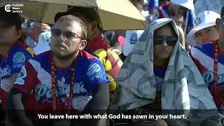Huge crowds gather for WYD vigil, papal Mass