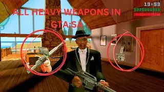 How to get all heavy weapons in gta san andreas for free! How to get minigun for free!