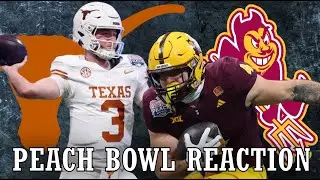 Texas bests Arizona State in instant classic. Skattebo is best player on the field.