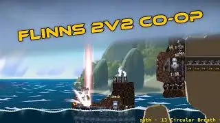 Flinns 2v2 Co-Op Competition! - Forts RTS - Livestream
