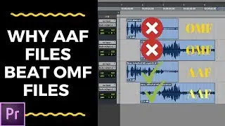 OMF Vs AAF | Keeping Original Metadata  | Premiere Pro CC To Pro Tools Workflow Tutorial