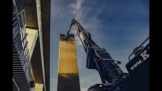 Expander System – A Pin Upgrade for Kafril Group’s Hitachi Demolition Excavator