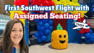 First Southwest Flight With Assigned Seating 
