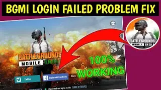 Fix BGMI 1.7 LOGIN PROBLEM || Network Error Login Failed Please Check Your Network Settings BGMI