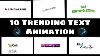 Alight Motion Text Effect Preset Part 26 || Alight Motion Text Effect Preset || New Text Effect 2022