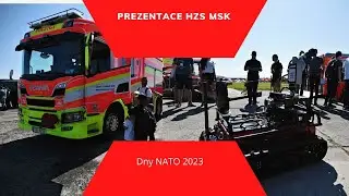 Dny NATO 2023 - HZS MSK prezentoval USAR tým, nechyběla prevence