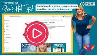Social Media - Make sure you have your Username and Password!