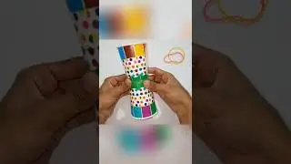 Paper Cup Helicopter / Flying Cup Launcher 