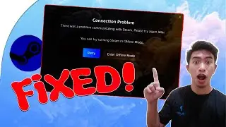 There was a problem communicating with Steam - Connection Problem