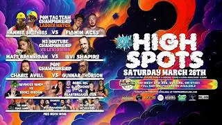 FULL EVENT: High Spots 2026 | Ladder Match, Hair vs. Title, Matt Brannigan, Hammer Bros & MORE