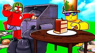 Feeding Rich People Trash in ROBLOX