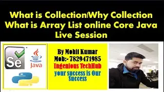 What is Collection|Why Collection|What is ArrayList|Real Time Example in Core Java