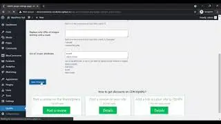 WordPress: OptiPic CDN - install and setup plugin