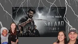 Americans' react to Salaar 2 | Official fan made Trailer | Prabhas | Prithviraj | Shruti Haasan |