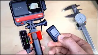 Cura, erster Test gefällt  / DIY Halter für DJI Funkmikrofon on Insta360 One RS