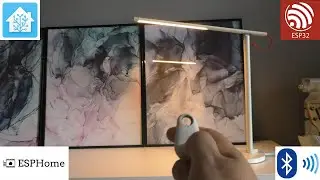 How to make a button to control devices in the smart home ESPHome and Home Assistant