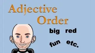 Adjective order (Intermediate)