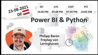 Power Break mit Philipp Baron Freytag Von Loringhoven - Power BI & Python