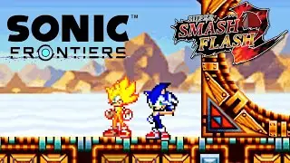SSF2 Mods: Frontiers Sonic v2