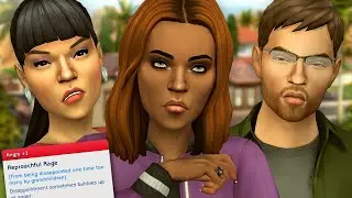 These are the worst grandchildren ever, they only want the money! Sims 4 Scenario
