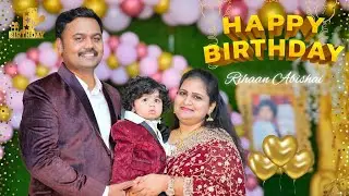 Rihaan Abishai’s Amazing 1st Birthday Celebration #birthday #babyboy
