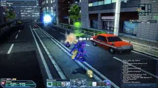 PSO2 Very Hard Tokyo Night - Gunner/Fighter