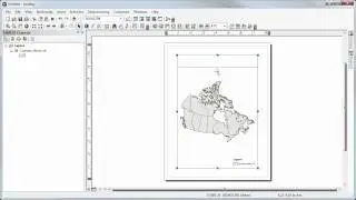 Frame line vs neat line in ArcGIS