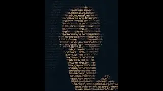 Golden Text Portrait Effect In Photoshop 