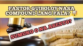 HOW IMPORTANT IS VOLUNTARY SURRENDER FOR PASTOR QUIBOLOY? I ESSENCE OF VOLUNTARY SURRENDER
