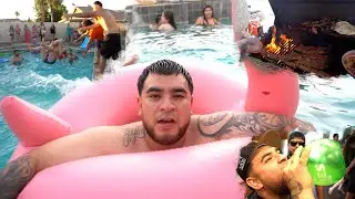 pool party at my house