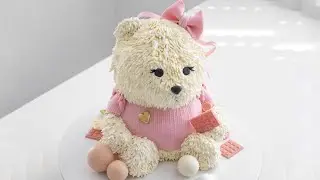 торт ПЛЮШЕВЫЙ МИШКА🐻❤️