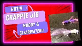 How to tie HOT muddy water & clear water Hand tie jigs ((Underrated COLORS!))