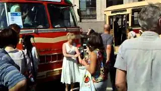 Парад Ретро Автобусов + Парад Ретро Автомобилей ГУП МосГорТранс (08 08 2015).