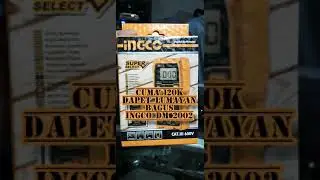 Review Multi Tester digital INGCO DM2002, Murah berkualitas
