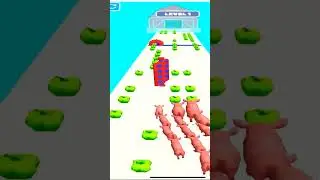 🐷 pig run 3d (iOS) level 1 #mobilegame  #games #ios