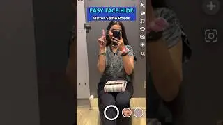 ~No Face Mirror Selfie❤️ #shorts #mirror #selfie #poses #howtopose #posingideas #selfie #posingtips