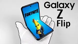 Samsung Galaxy Z Flip Unboxing   The Future of Smartphones Fortnite, PUBG, GTA