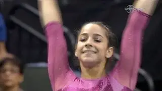 Alexandra Raisman 2nd in National after night one - from Universal Sports