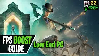 Nightingale FPS Boost for Low End PCs! NO FPS Drops, Lag Fix and Stutter Fix 2024